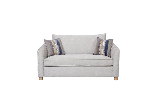 Trilogy - Loveseat - Pearl Silver