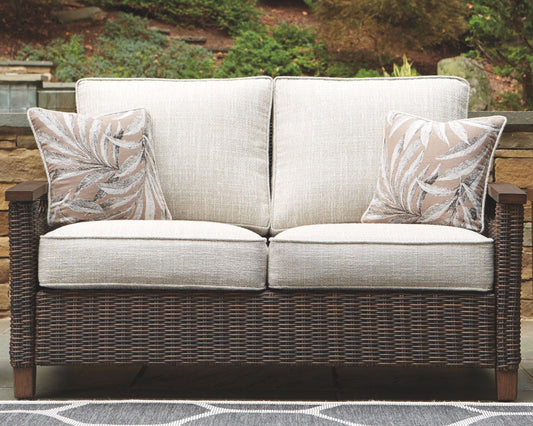 Paradise Trail - 3 Pc. - Lounge Set - Medium Brown
