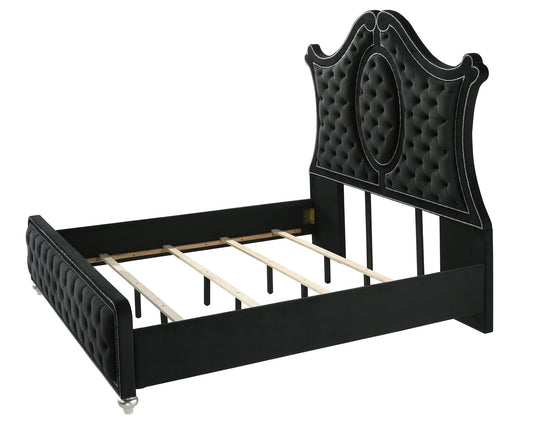 Cameo - King Bed - Black