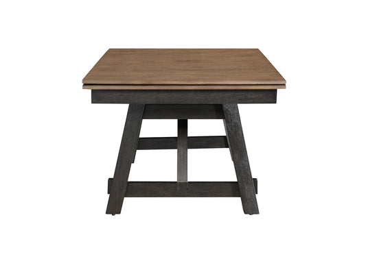 Maribelle - Dining Table - Wheat / Charcoal