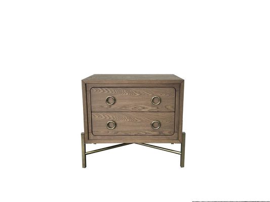 Elure 2-Drawer Nightstand