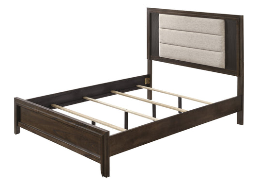 Carlton - King Bed - Brown