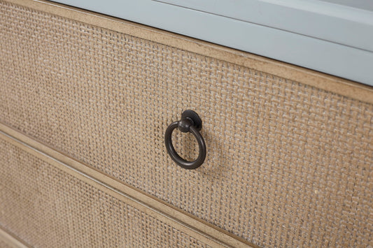 Citrus Heights - Hall Chest - Ocean / Light Brown