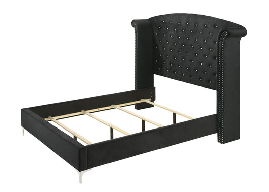 Lucinda - Queen Bed - Black
