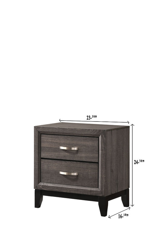 Akerson - Nightstand - Gray
