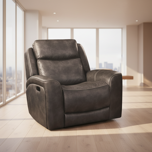 Montana Glider Recliner in Slate or Mocha