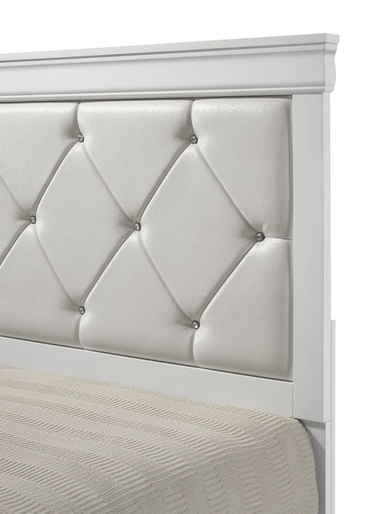 Amalia - Queen Bed - White