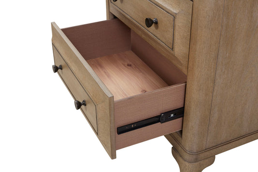 Citrus Heights - 2 Drawer Nightstand - Sand
