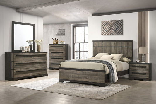 Remington - Dresser And Mirror - Dark Brown