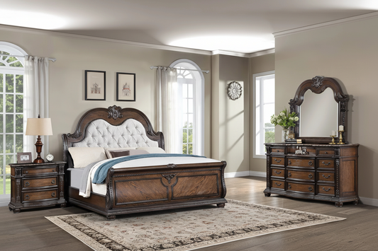 Stanley Oak and Stone Bedroom Suite