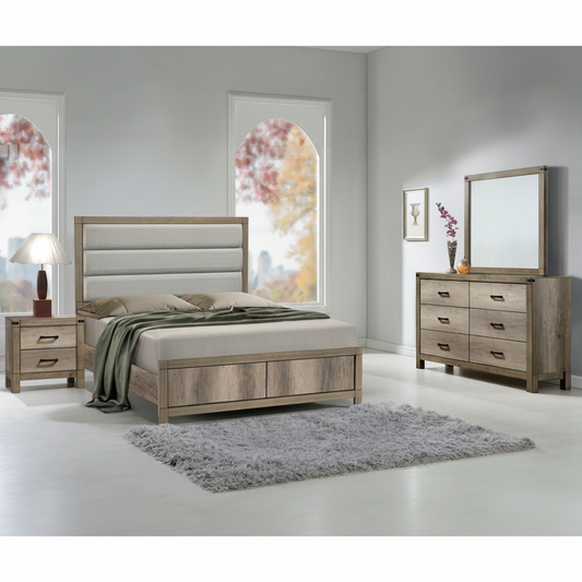 Matteo 5 Piece Bedroom Suite by Crown Mark