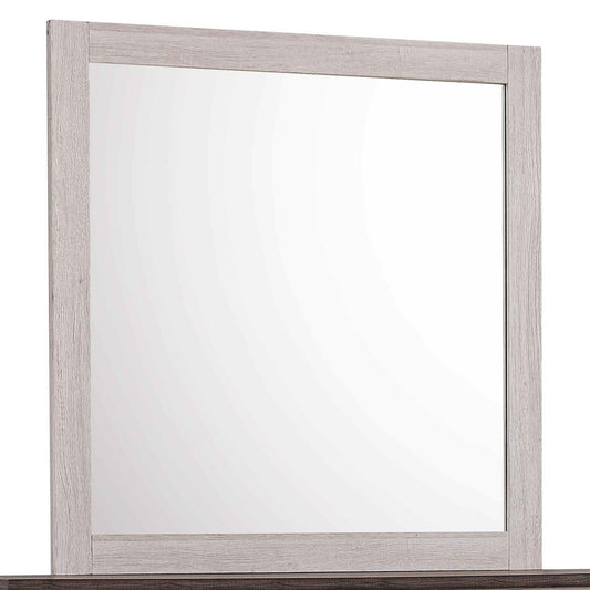 Coralee - Dresser & Mirror - Chalk / Gray