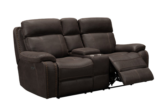 Colton Power Recliner Console Love Seat