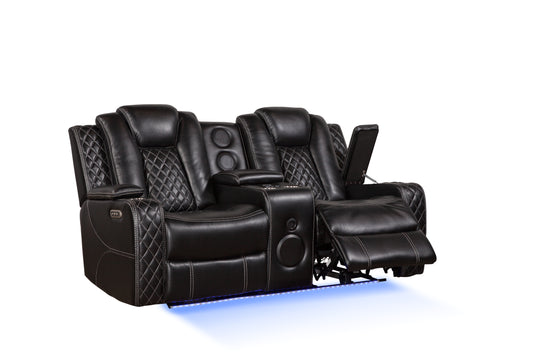 Magnus Reclining Love Seat