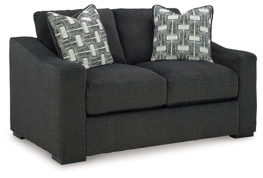 Wryenlynn - Loveseat - Onyx