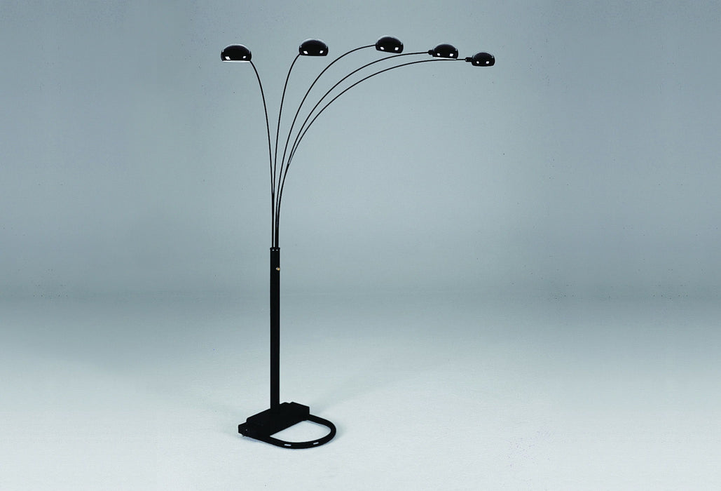 Peacock - Shade Floor Lamp - Black