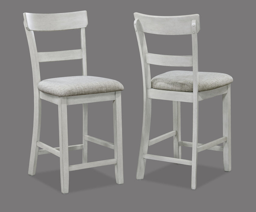 Henderson - 5 Piece Counter Height Set - Drift Wood