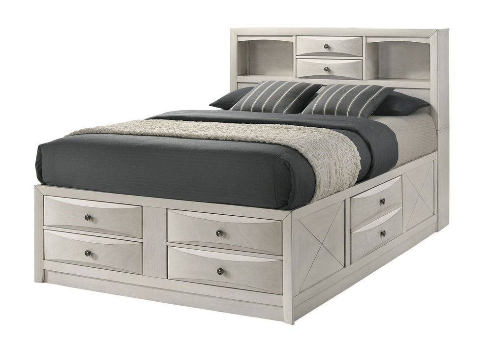 Emily - Queen 4 Piece Bedroom Set - White