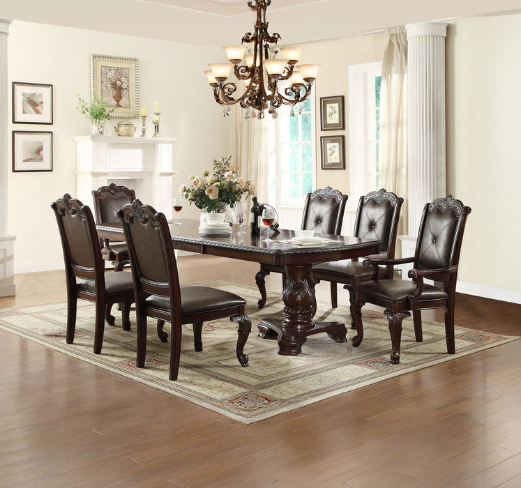 Kiera - 5 Piece Dining Room Set - Cherry