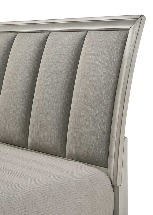 Jaymes - King 5 Piece Bedroom Set - White Mist