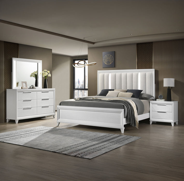 Cressida - Queen 4 Piece Bedroom Set - White