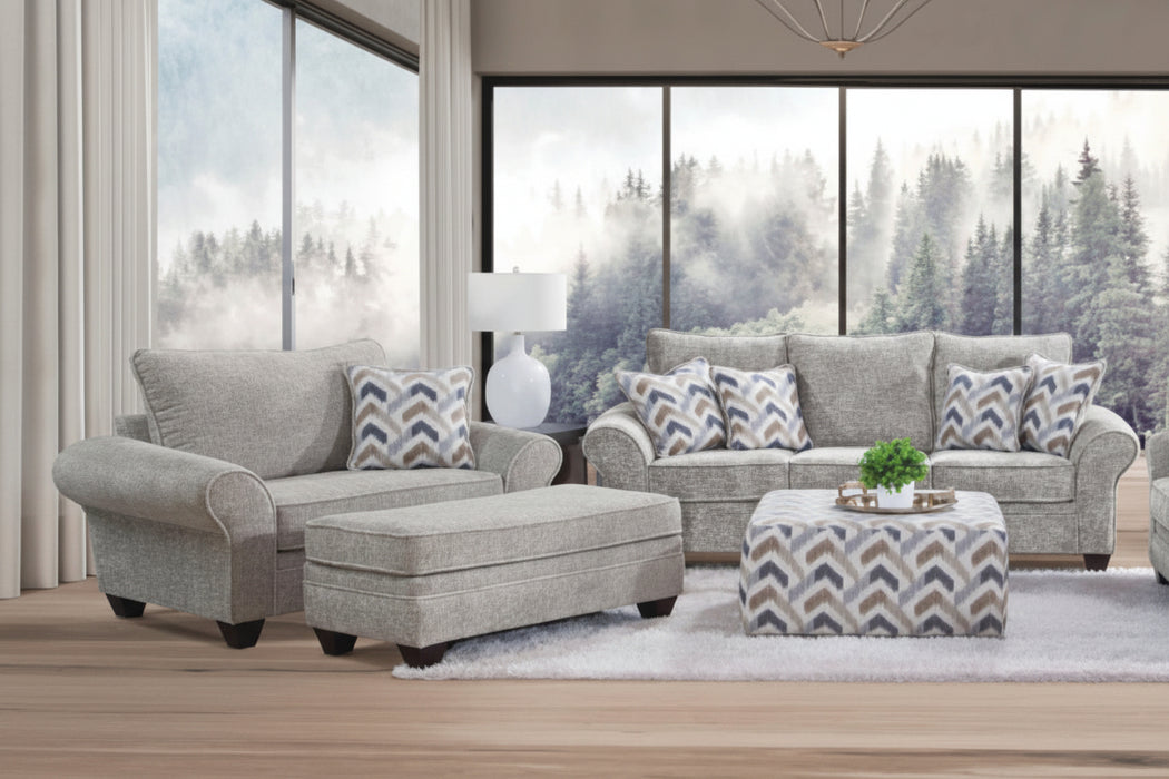 Arlington Living Room Set; Sofa, Chair and a half and Ottoman