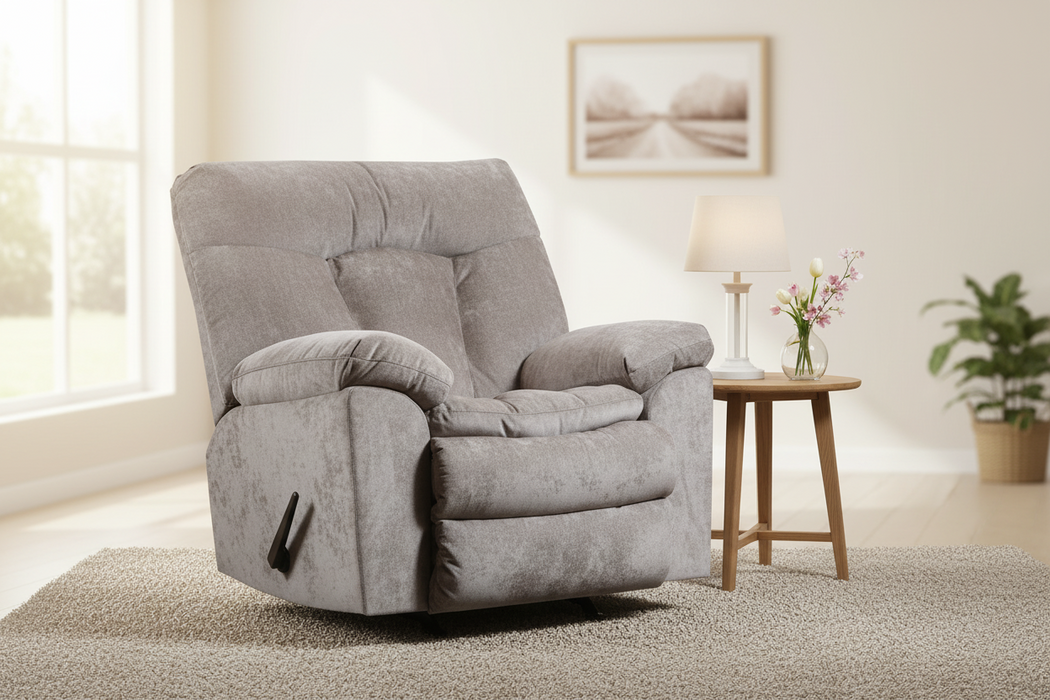 1008 Bennett Big Man Rocker Recliner in 4 Color Choices