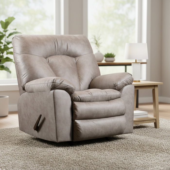 1008 Bennett Big Man Rocker Recliner in 4 Color Choices