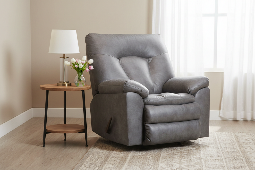 1008 Bennett Big Man Rocker Recliner in 4 Color Choices