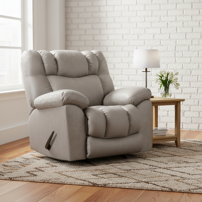 1014 Clayton Big Man's Rocker Recliner Chair