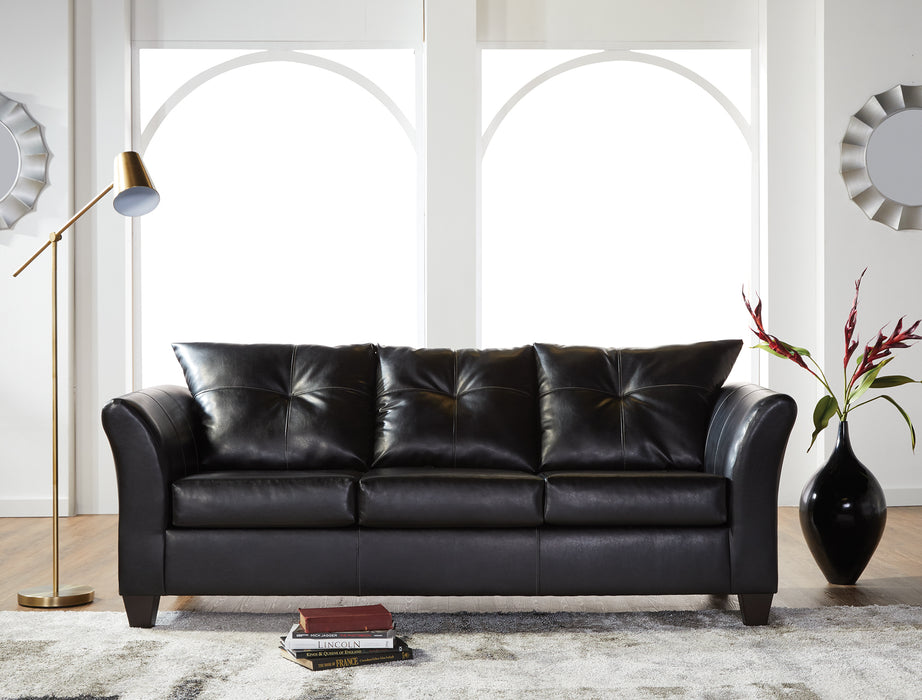 1050 SanMar Ebony Sofa & Loveseat