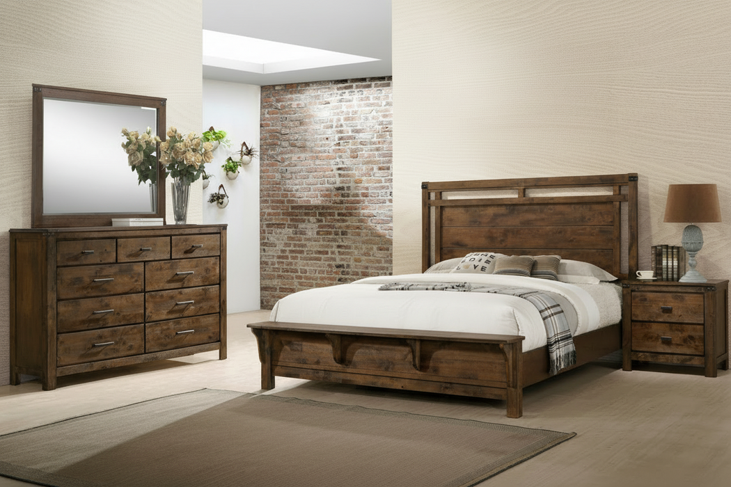 Curtis Panel Bedroom Suites