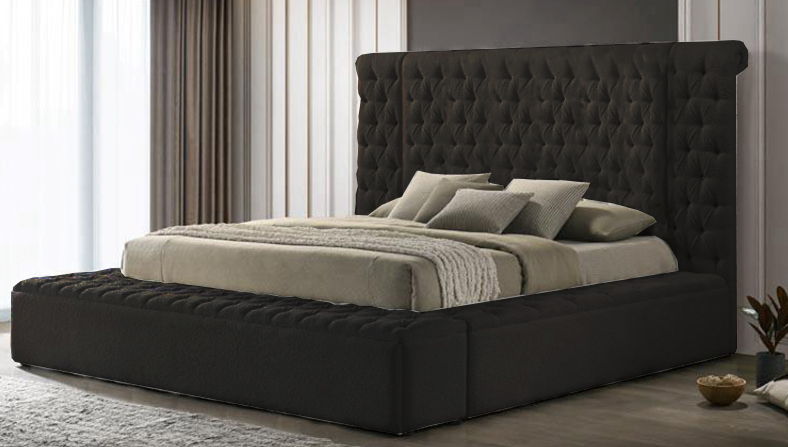 Liliana - Queen Bed With Storage - Black