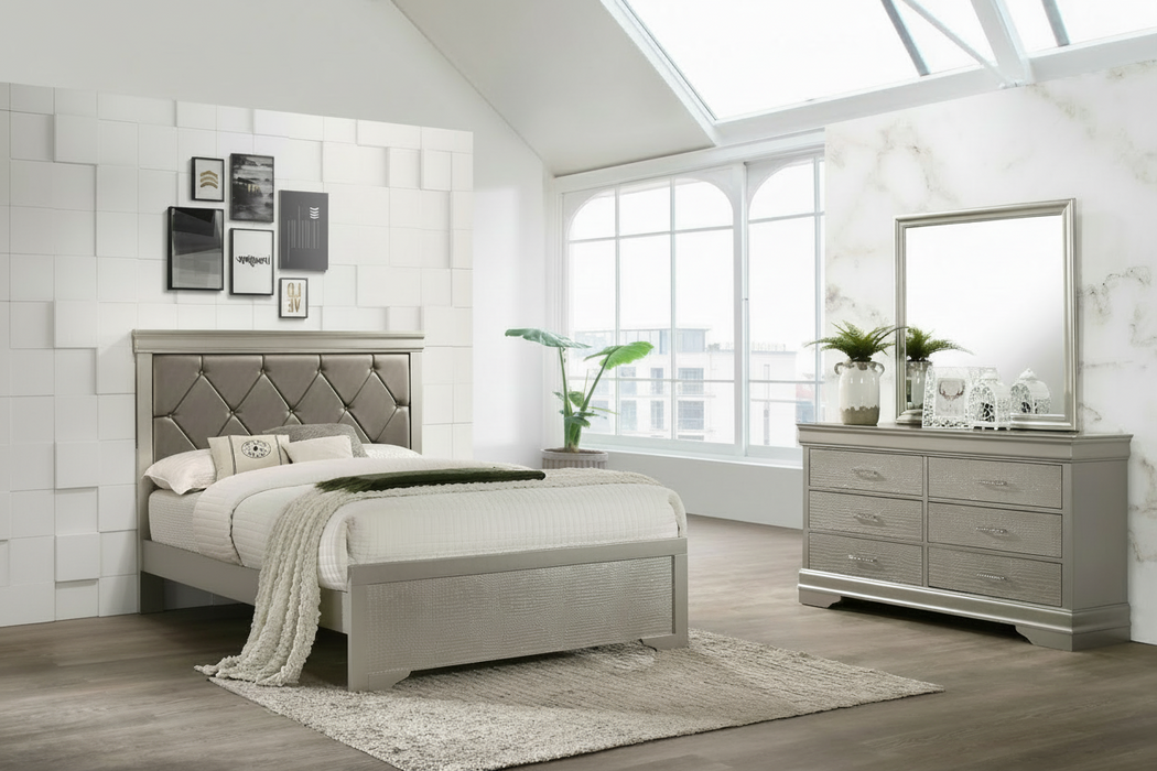 Amalia Champagne Bedroom Suites