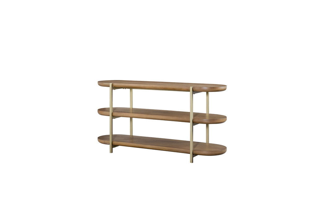 Elure - Bridges Console Table - Latte