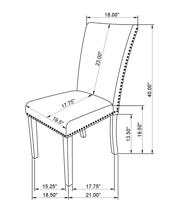 Varley - Side Chair (Set of 2) - Gray