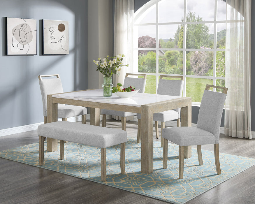 Hazel - Dining Room Set - Wired White
