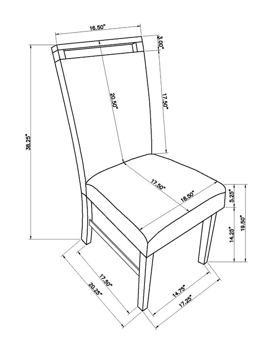 Hazel - Side Chair (Set of 2) - Wired White