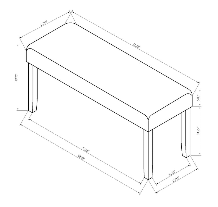 Jules Dining Bench