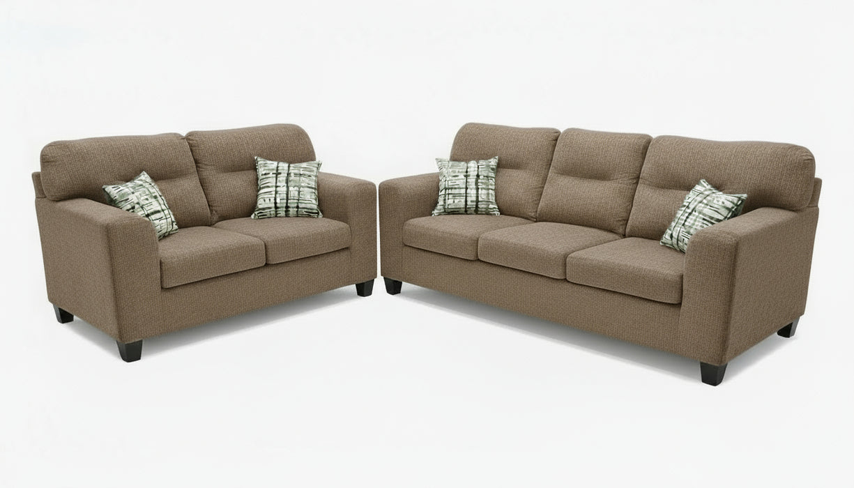 1431 Sofa and Loveseat Set L&A