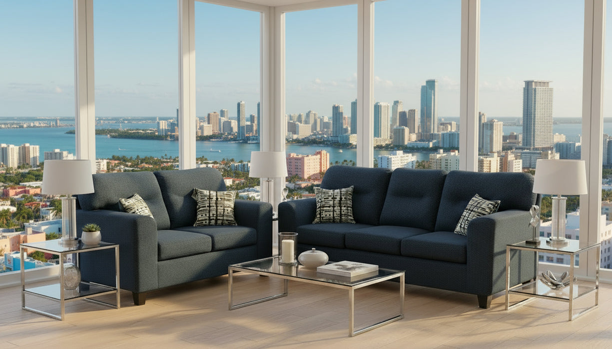 1431 Sofa and Loveseat Set L&A