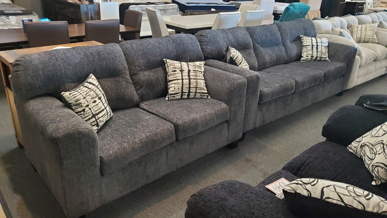 1431 Sofa and Loveseat Set L&A