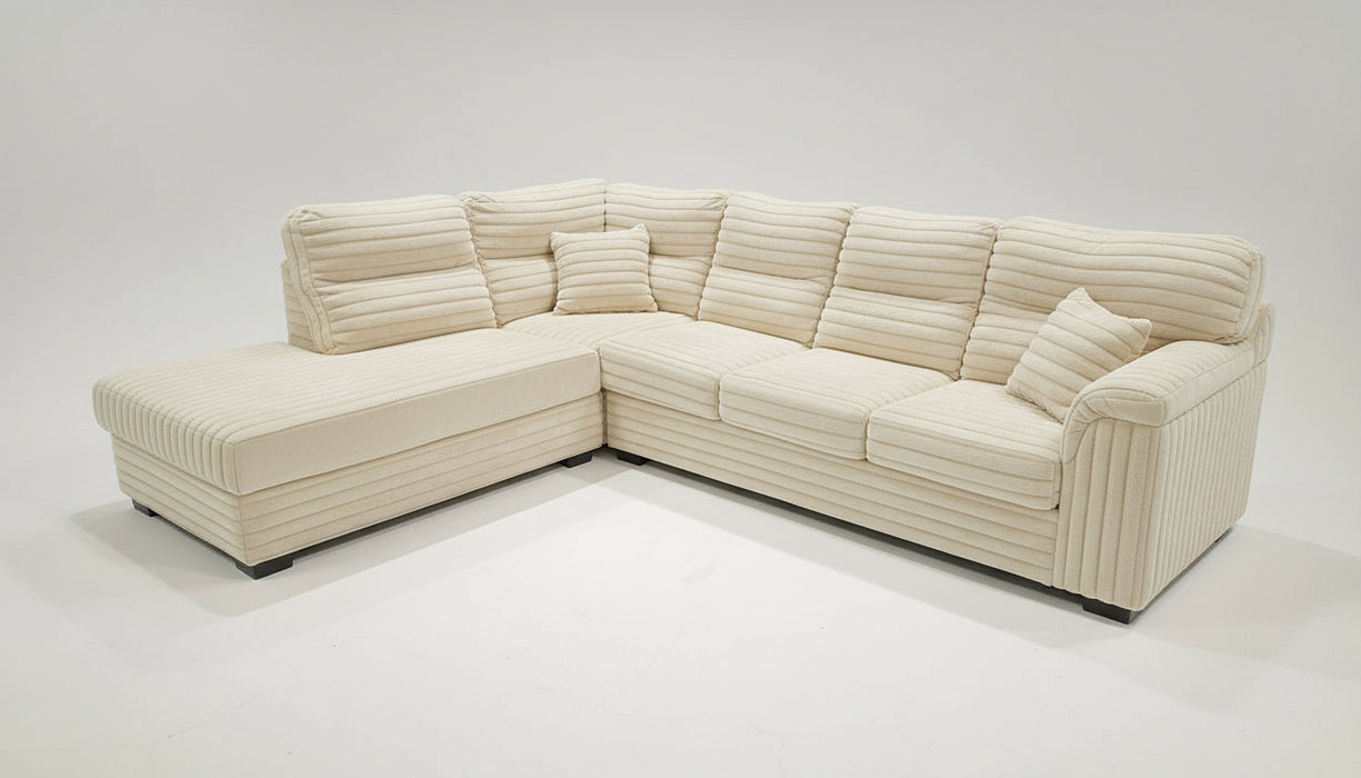 1431 2 Pc Sectional with LF Chaise  by L&A