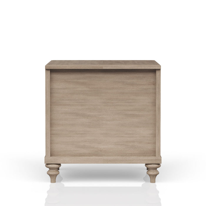 Citrus Heights - 3 Drawer Nightstand - Sand