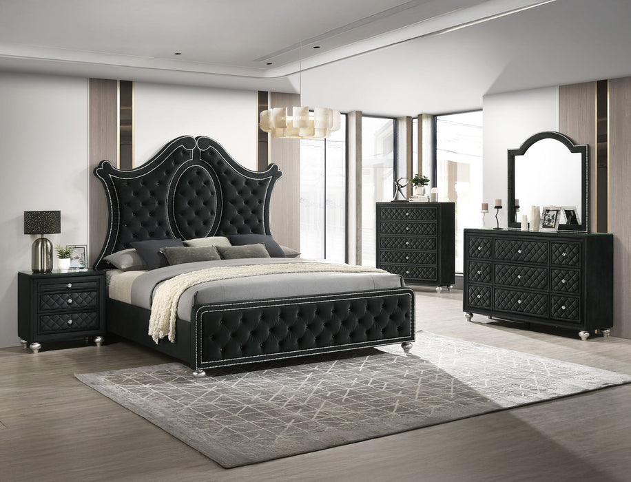 Cameo - Queen Bed - Black