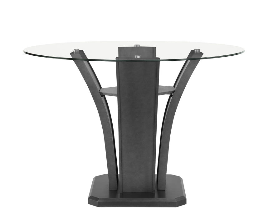 Camelia - 5 Piece Counter Dining Room Set - Gray