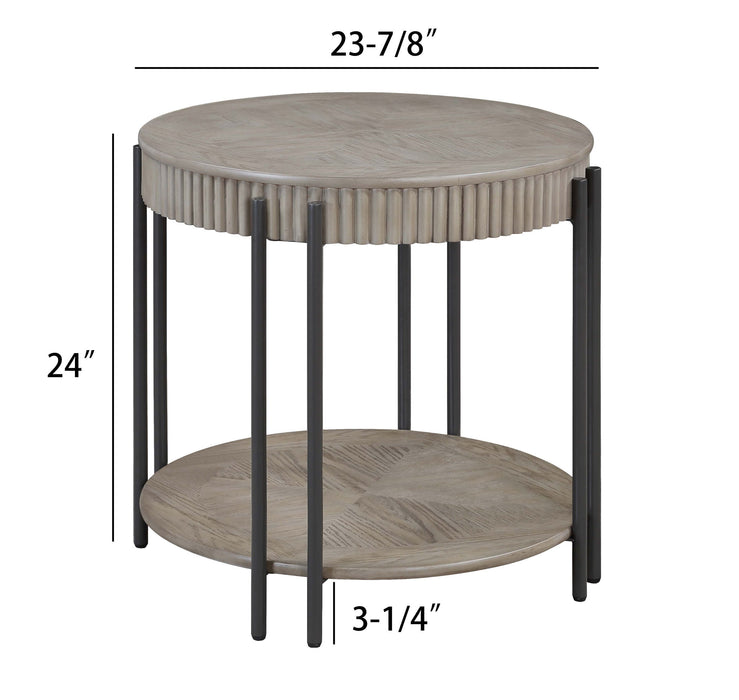 Providence - End Table - Light Brown