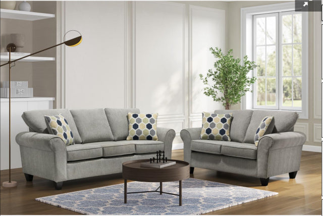 Stationary Sofa & Loveseat 1643