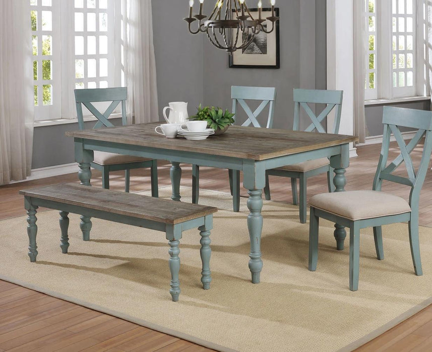 Rectangle Table 6 Piece Dinette Set DC1854 by Lifestyle