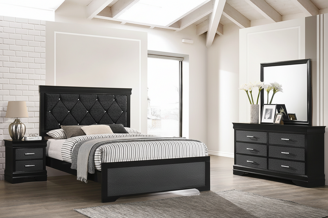 Amalia Black Bedroom Suites